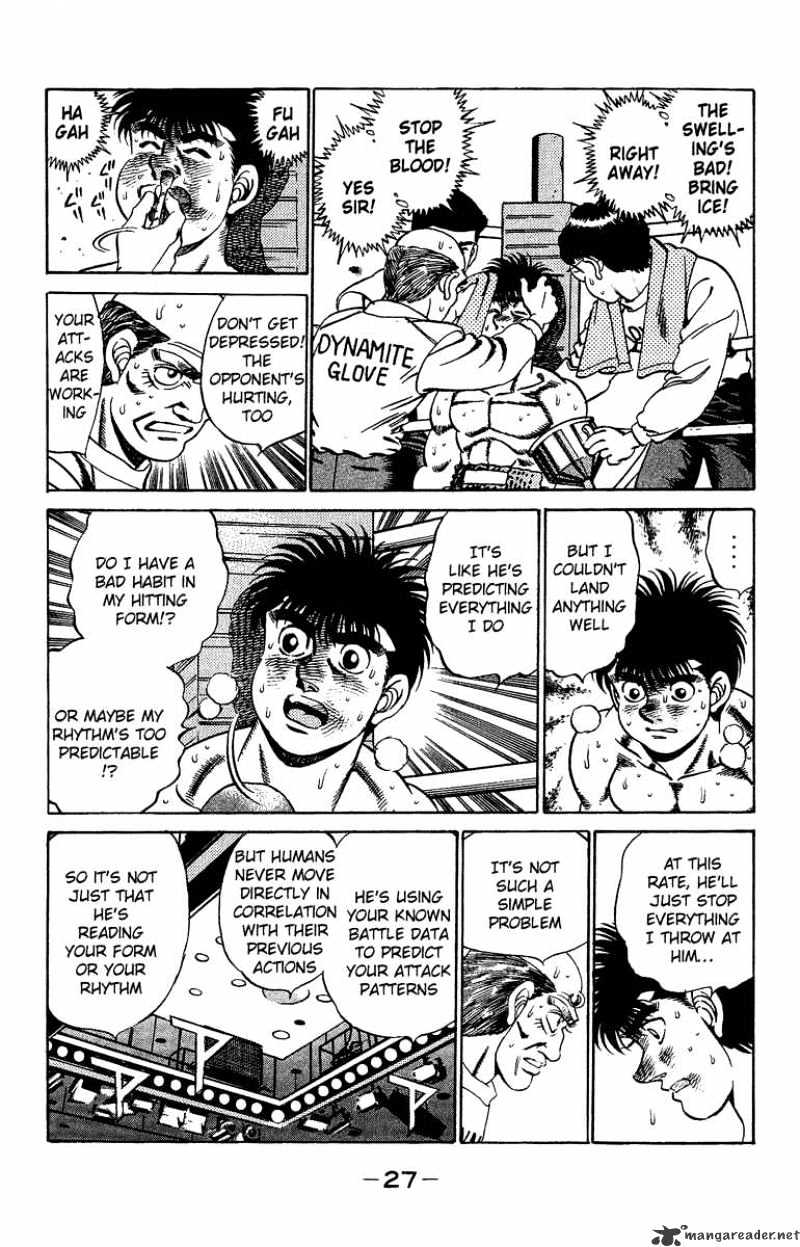 Hajime no Ippo: Fighting Spirit, Chapter 189 image 03